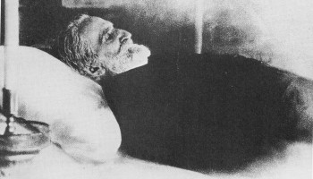 Verdi auf dem Totenbett