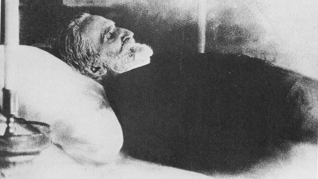 Verdi auf dem Totenbett